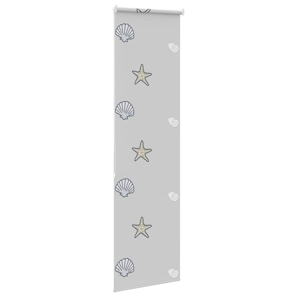 Produktbild för Rullgardin för dusch 60x240 cm tyg bredd 56 cm