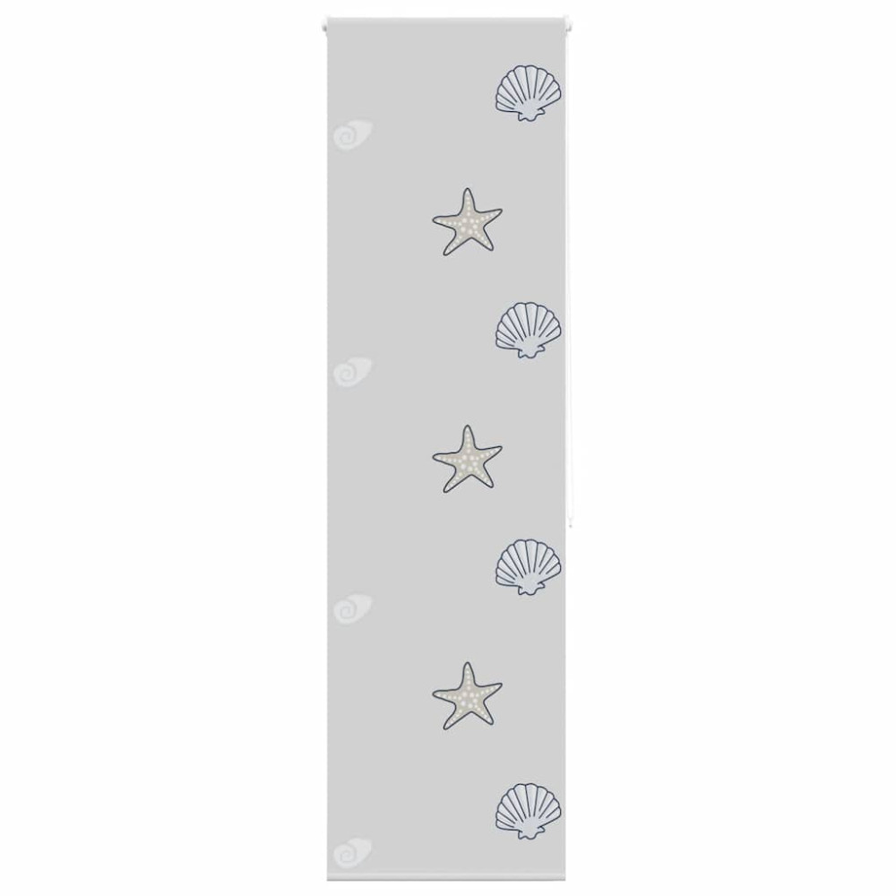 Produktbild för Rullgardin för dusch 70x240 cm tyg bredd 66 cm