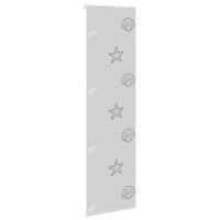 Produktbild för Rullgardin för dusch 70x240 cm tyg bredd 66 cm