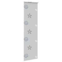 Produktbild för Rullgardin för dusch 70x240 cm tyg bredd 66 cm