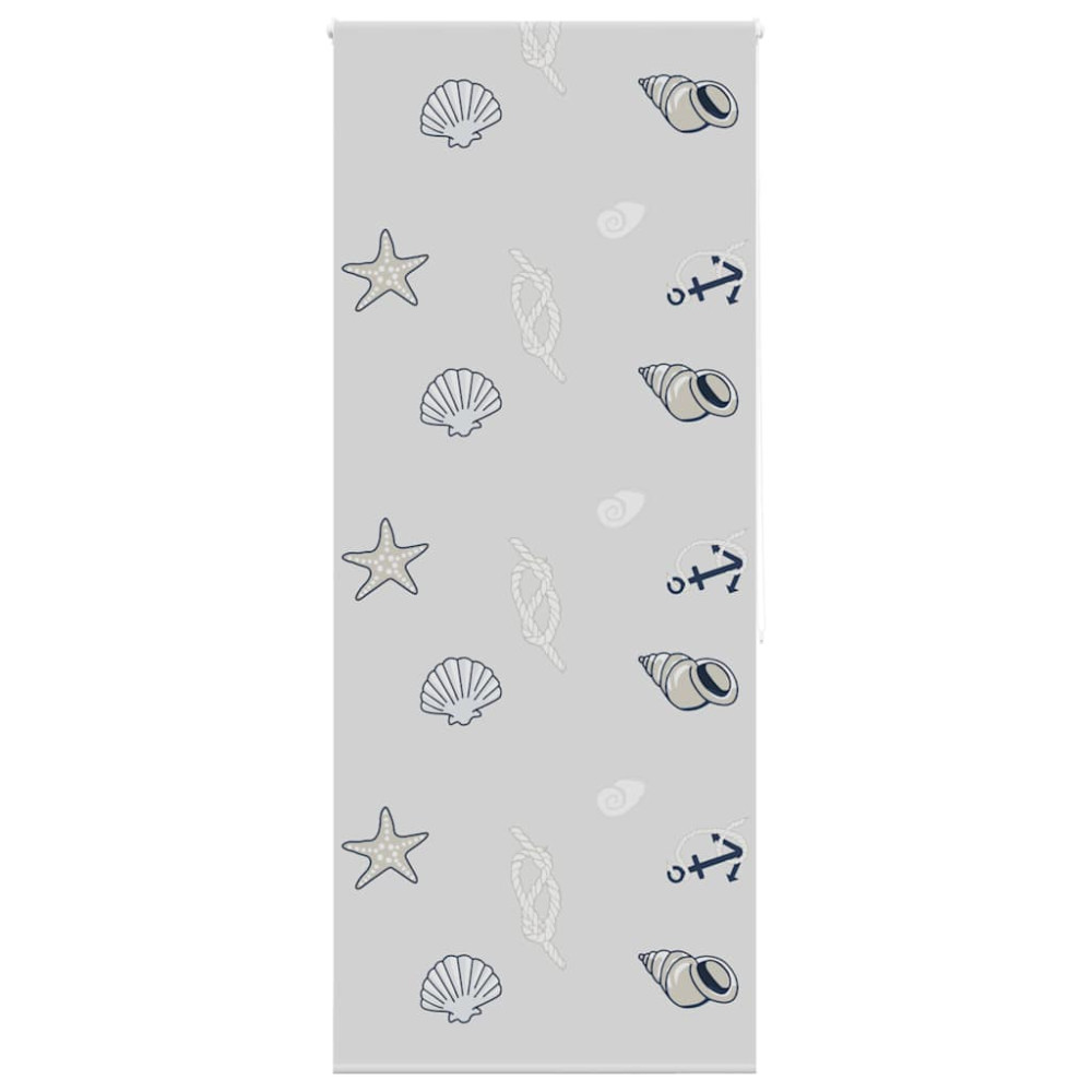 Produktbild för Rullgardin för dusch 90x240 cm tyg bredd 86 cm