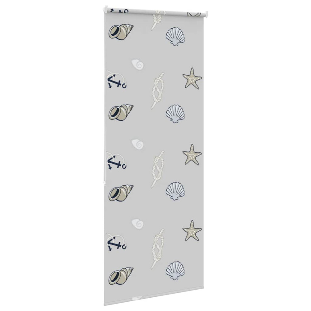 Produktbild för Rullgardin för dusch 90x240 cm tyg bredd 86 cm