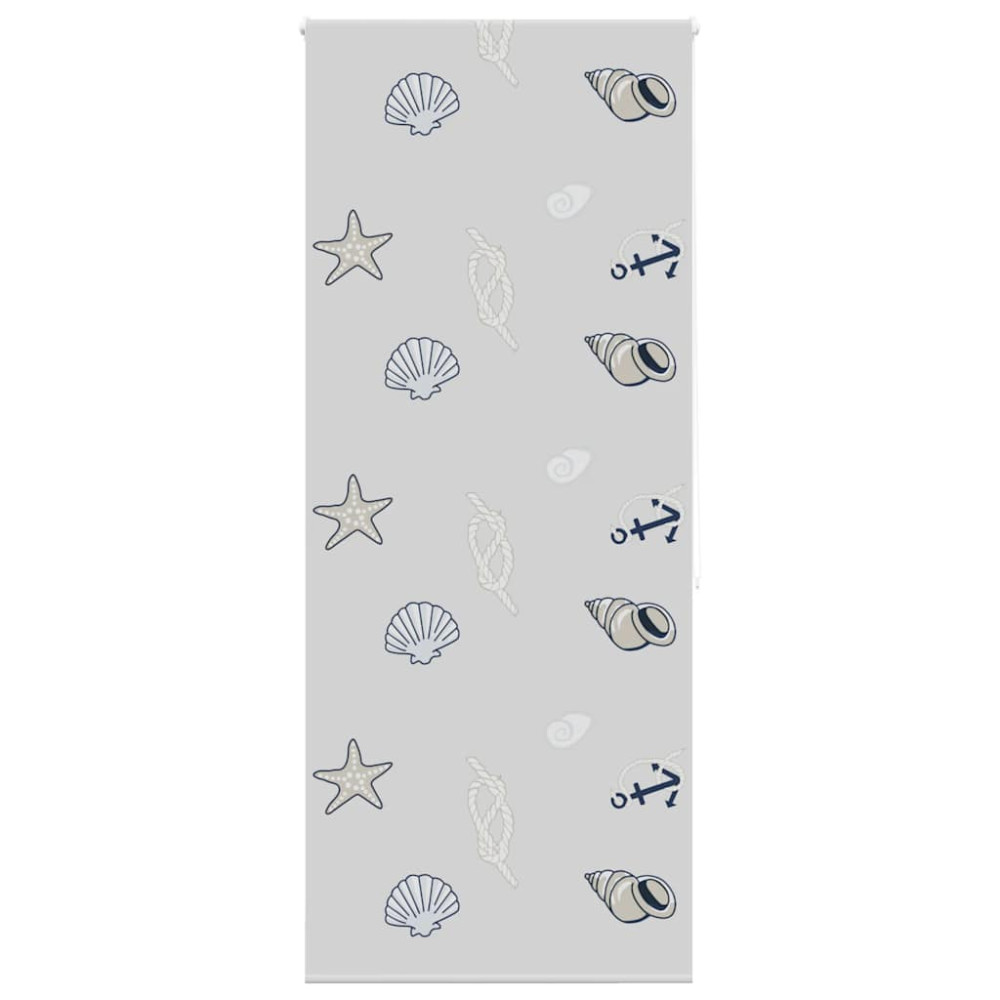 Produktbild för Rullgardin för dusch 110x240 cm tyg bredd 106 cm