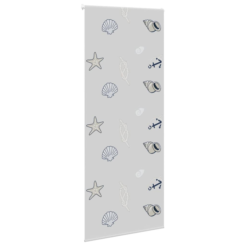 Produktbild för Rullgardin för dusch 110x240 cm tyg bredd 106 cm