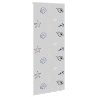 Produktbild för Rullgardin för dusch 110x240 cm tyg bredd 106 cm