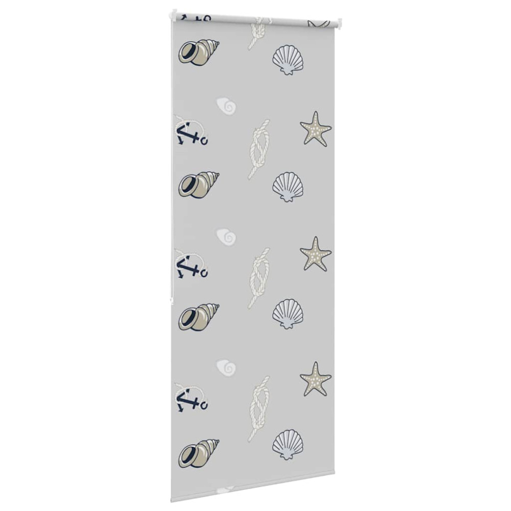 Produktbild för Rullgardin för dusch 110x240 cm tyg bredd 106 cm