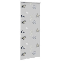 Produktbild för Rullgardin för dusch 110x240 cm tyg bredd 106 cm