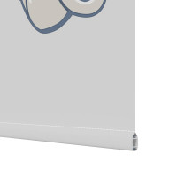 Produktbild för Rullgardin för dusch 120x240 cm tyg bredd 116 cm