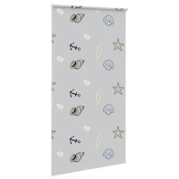 Produktbild för Rullgardin för dusch 120x240 cm tyg bredd 116 cm