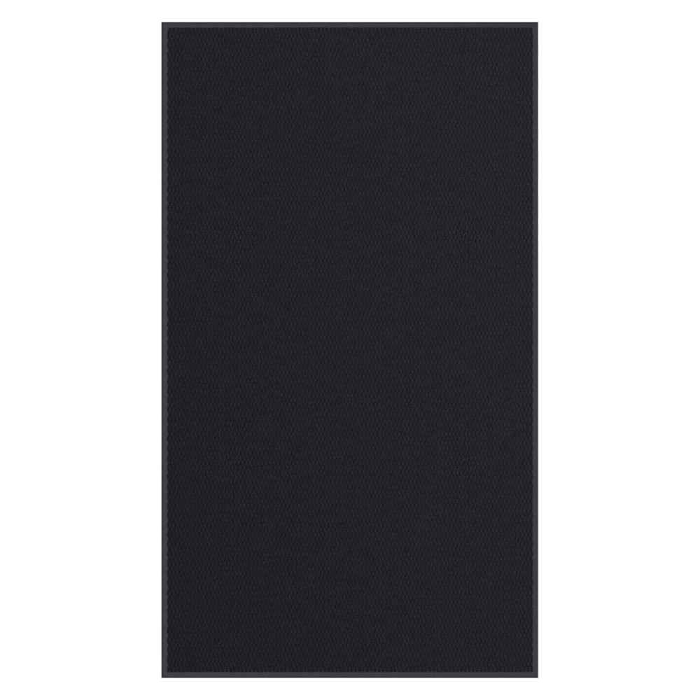 Produktbild för Dörrmatta svart 115x200 cm