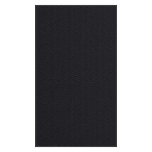 vidaXL Dörrmatta svart 115x200 cm