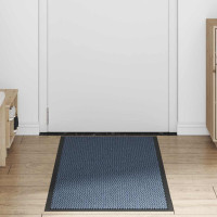 Produktbild för Dörrmatta blå 60x150 cm