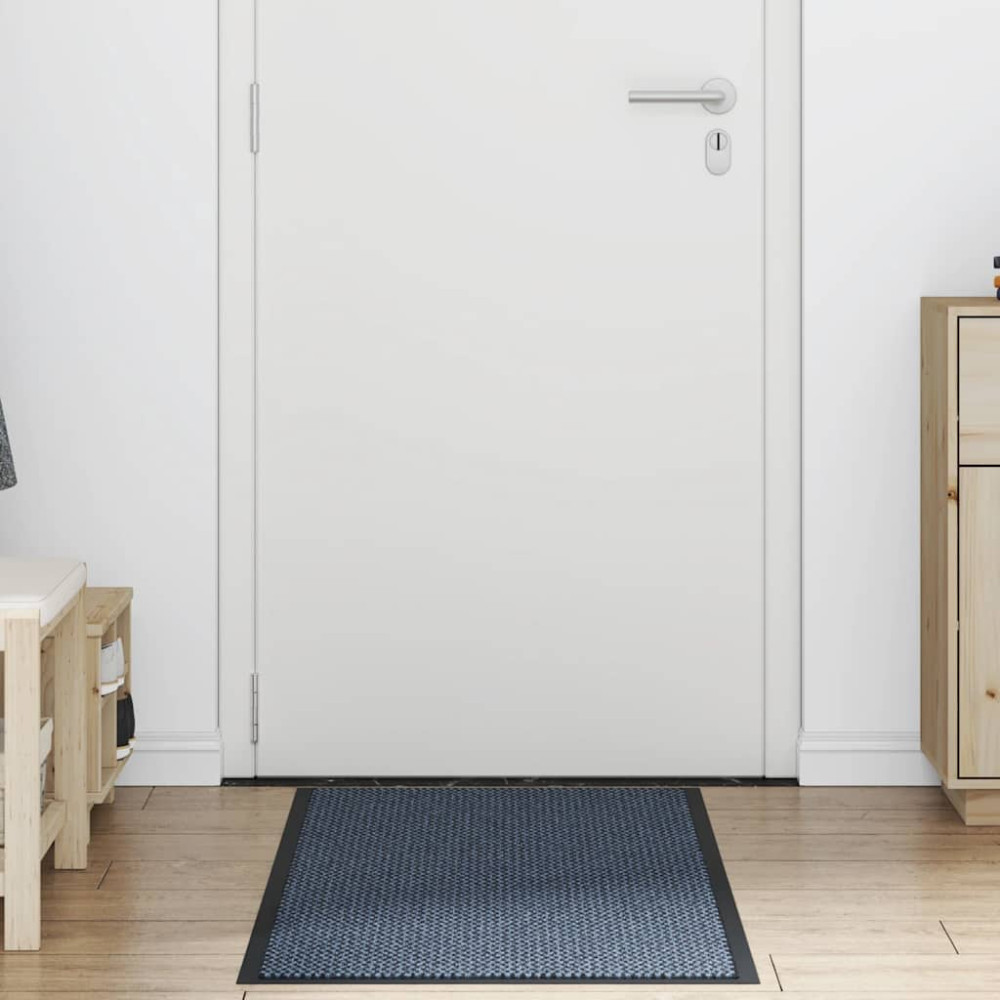 Produktbild för Dörrmatta blå 60x150 cm