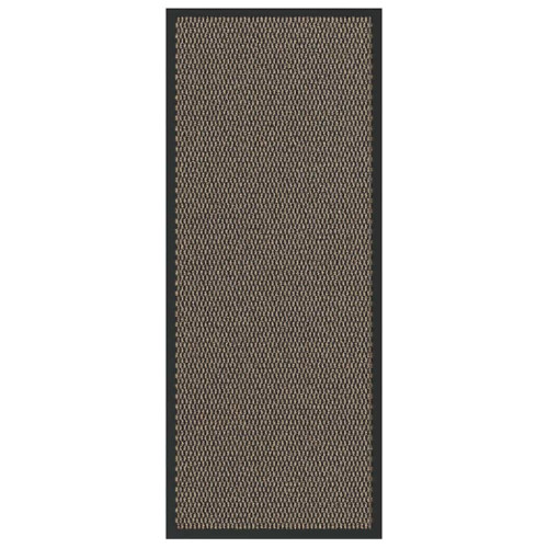 vidaXL Dörrmatta brun 60x150 cm