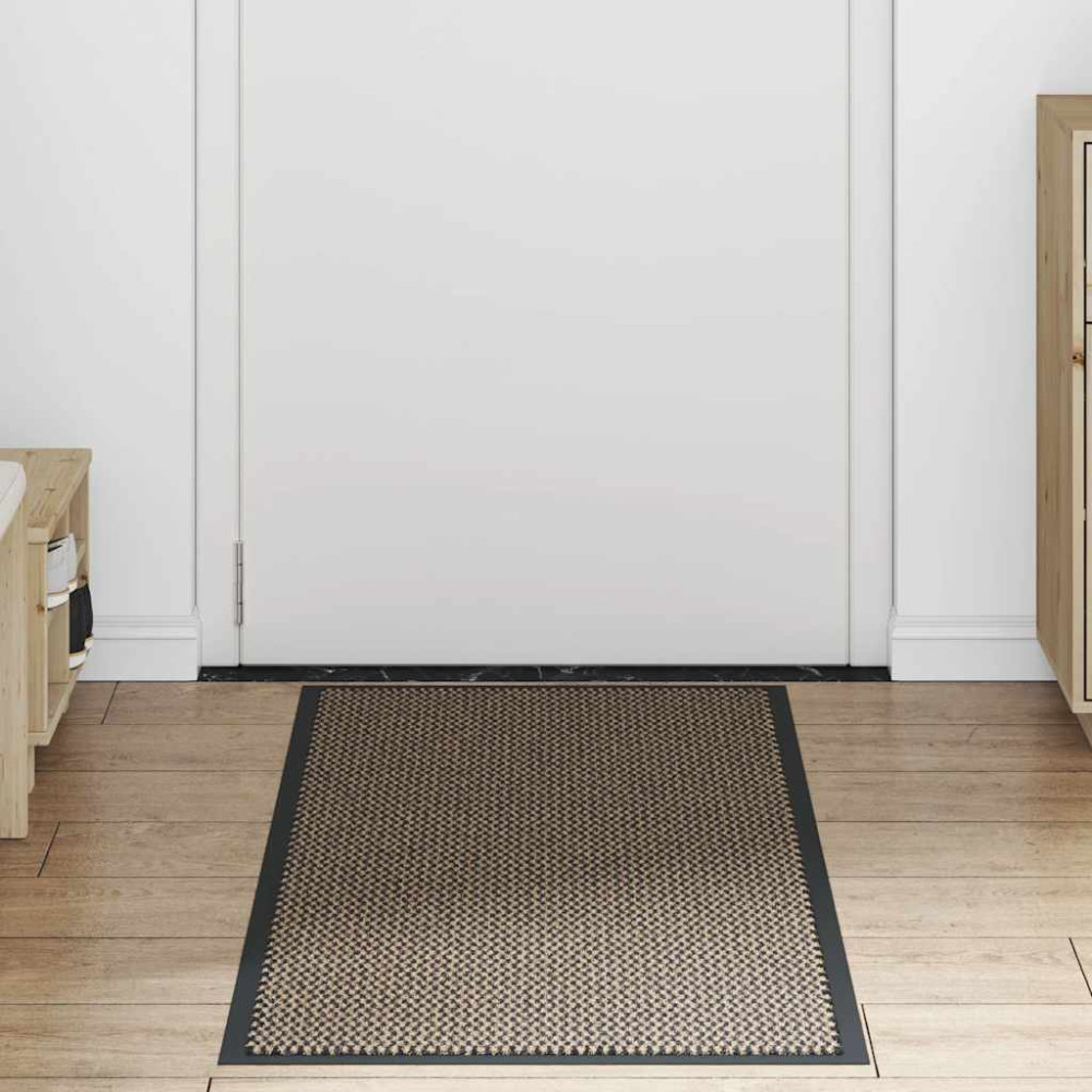 Produktbild för Dörrmatta brun 60x150 cm