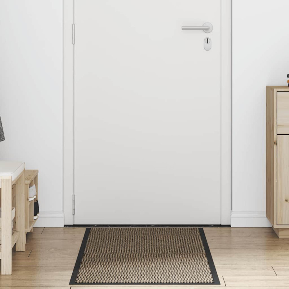 Produktbild för Dörrmatta brun 60x150 cm