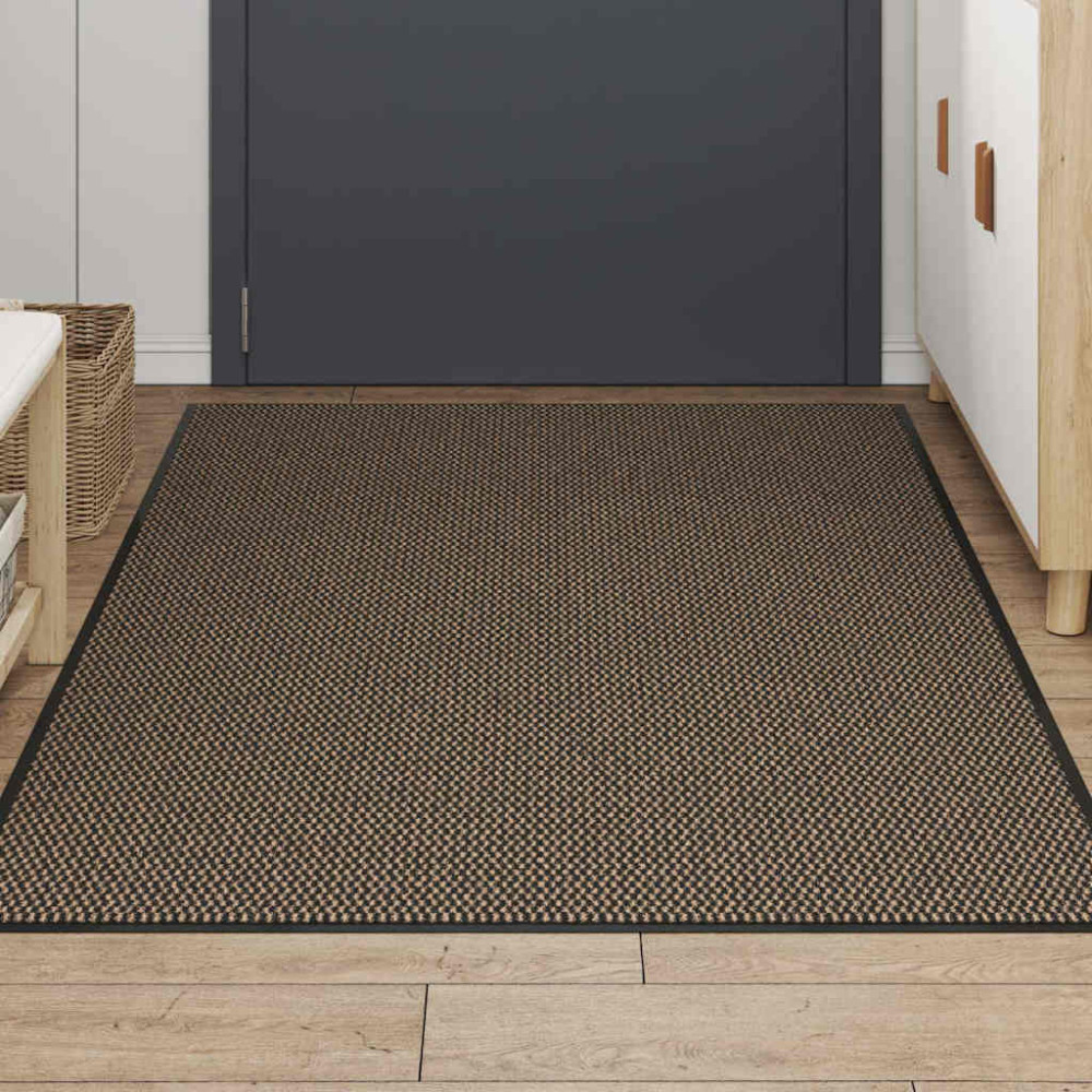Produktbild för Dörrmatta brun 115x200 cm