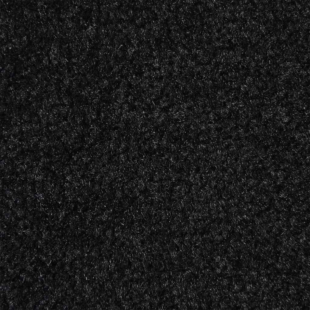 Produktbild för Dörrmatta svart 115x200 cm