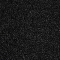 Produktbild för Dörrmatta svart 115x200 cm
