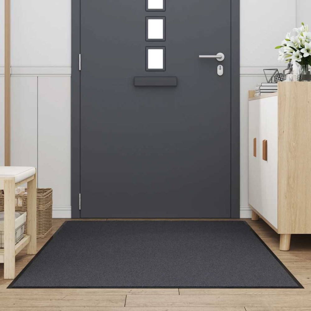 Produktbild för Dörrmatta antracit 115x200 cm