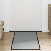 Produktbild för Dörrmatta grå 60x180 cm
