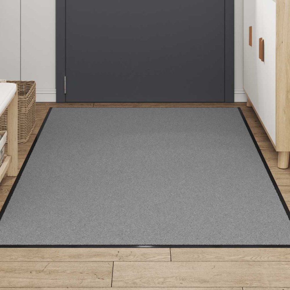 Produktbild för Dörrmatta grå 115x200 cm