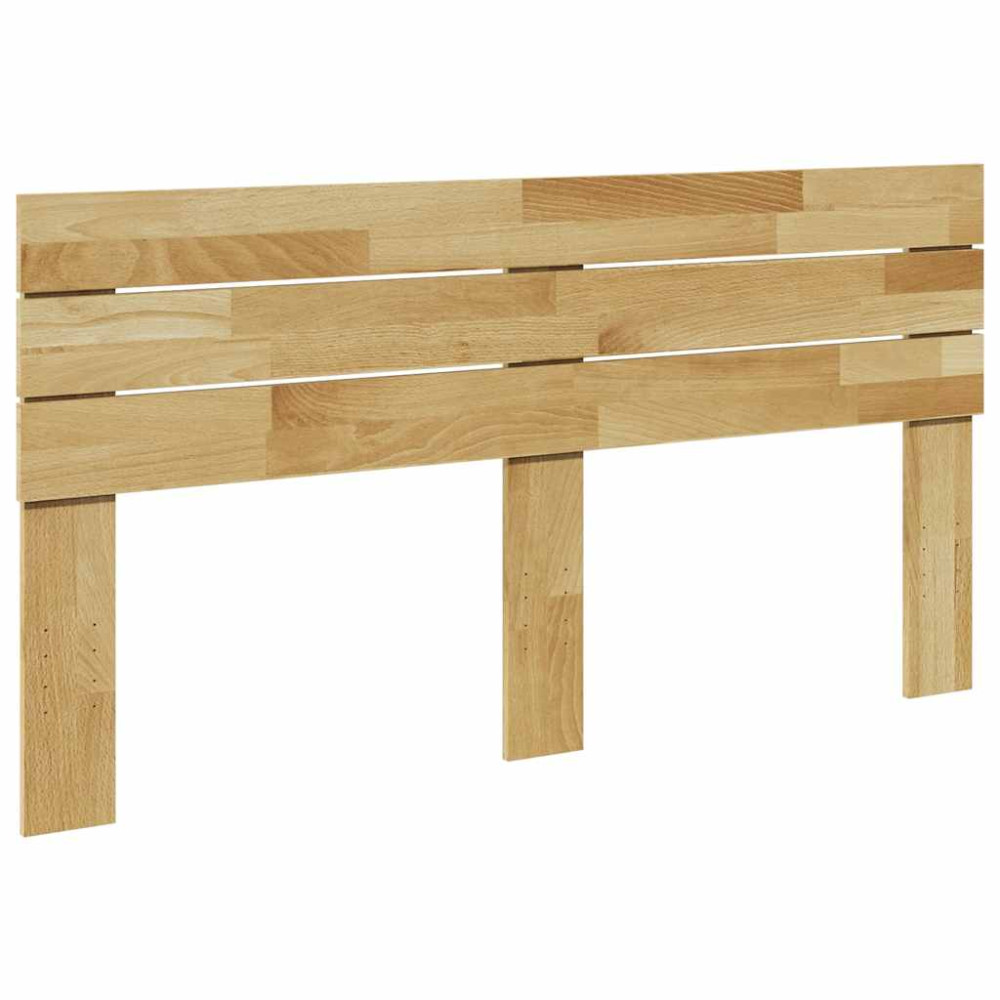 Produktbild för Sänggavel 160 cm massivt trä ek