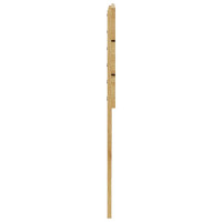 Produktbild för Sänggavel 160 cm massivt trä ek