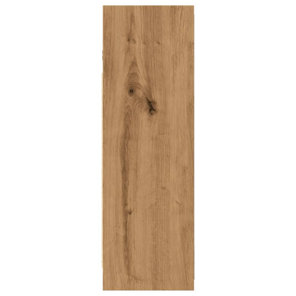 Produktbild för Spegelskåp för badrum artisan ek 62,5x20,5x64cm konstruerat trä