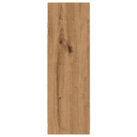 Produktbild för Spegelskåp för badrum artisan ek 62,5x20,5x64cm konstruerat trä