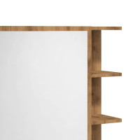 Produktbild för Spegelskåp för badrum artisan ek 62,5x20,5x64cm konstruerat trä