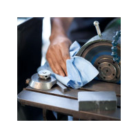 Produktbild för Rengöringsduk TORK W1/2/3 blå 400/rl
