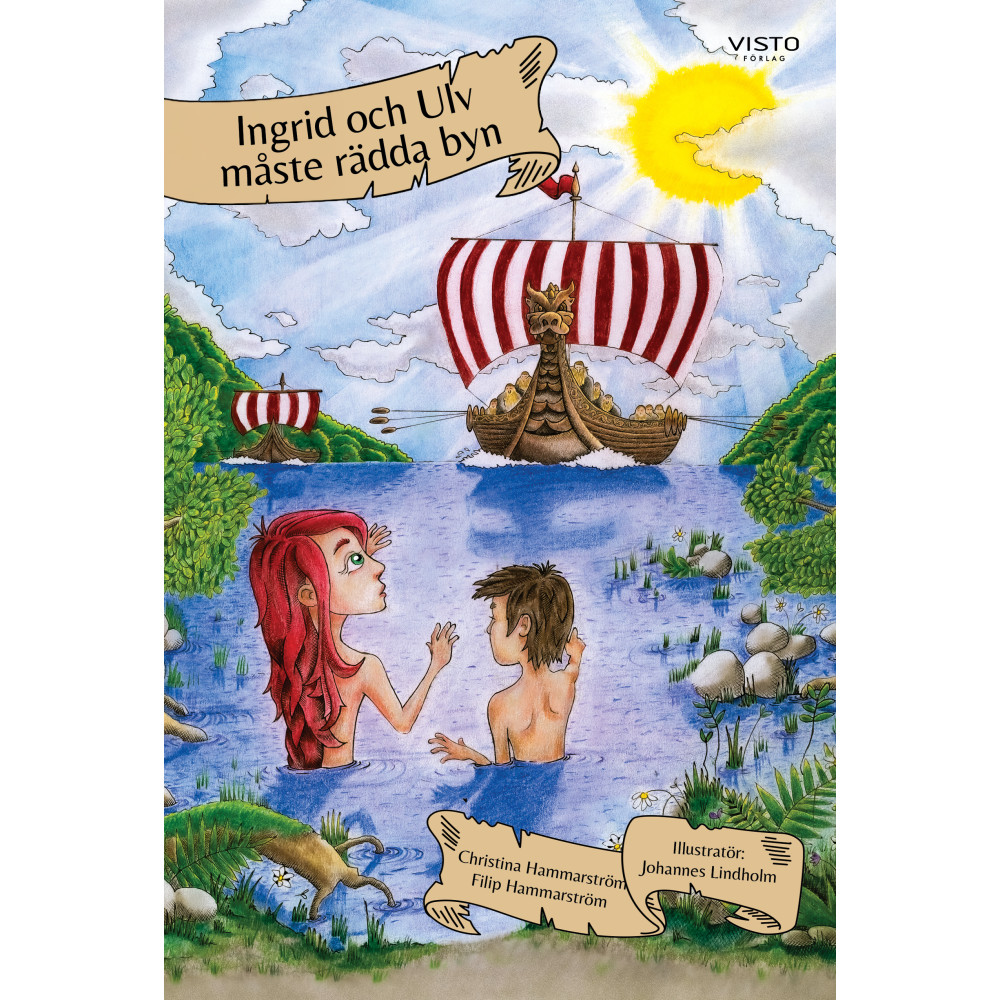 Produktbild för Ingrid och Ulv måste rädda byn (inbunden)