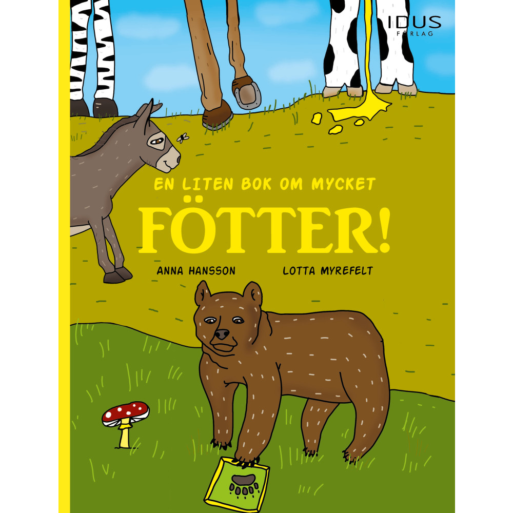 Produktbild för En liten bok om mycket fötter! (inbunden)