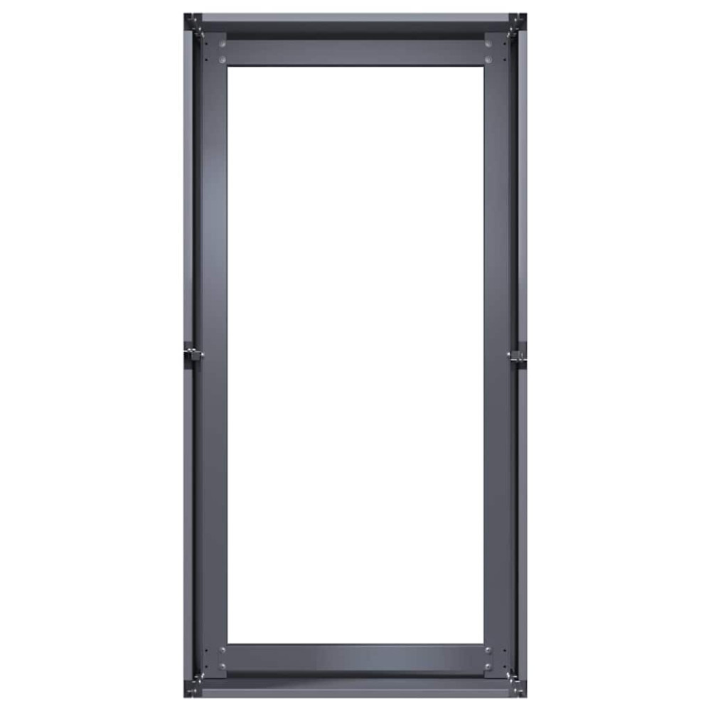 Produktbild för Planteringskärl antracit 40x80x40 cm kallvalsat stål