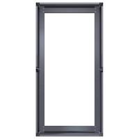Produktbild för Planteringskärl antracit 40x80x40 cm kallvalsat stål