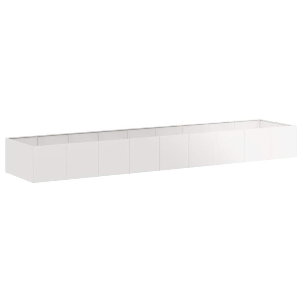 Produktbild för Planteringskärl 360x80x40 cm rostfritt stål