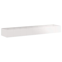 Produktbild för Planteringskärl 360x80x40 cm rostfritt stål