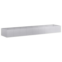 Produktbild för Planteringskärl 360x80x40 cm galvaniserat stål