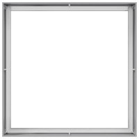 Produktbild för Planteringskärl 100x100x40 cm galvaniserat stål