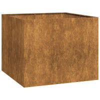 Produktbild för Planteringskärl rostig 100x100x80 cm väderbeständigt stål