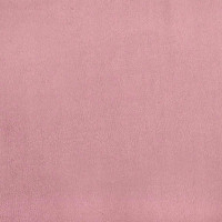 Produktbild för Ramsäng med madrass rosa 160x220 cm sammet