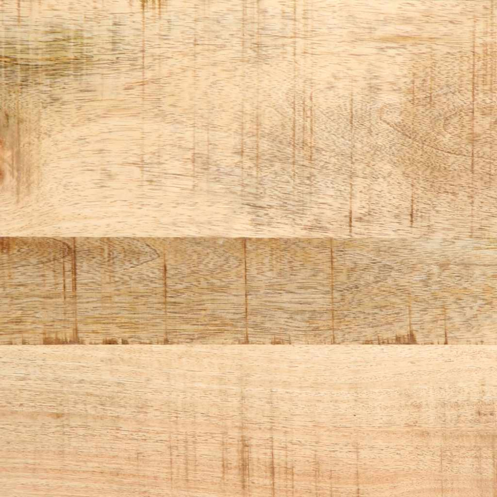 Produktbild för Sängbord 2 st 40x32x46 cm massivt trä grov mango