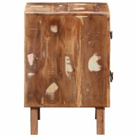 Produktbild för Sängbord 2 st 40x32x46 cm massivt trä återvunnet
