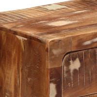 Produktbild för Sängbord 2 st 40x32x46 cm massivt trä återvunnet