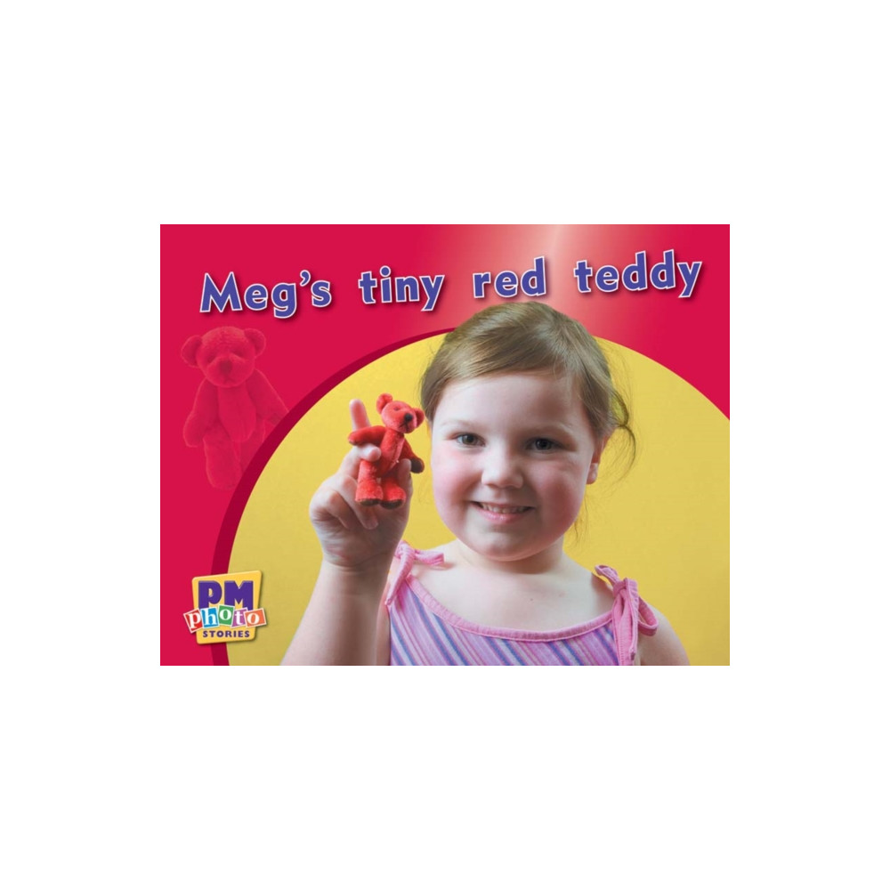 Produktbild för Meg's tiny red teddy (häftad, eng)