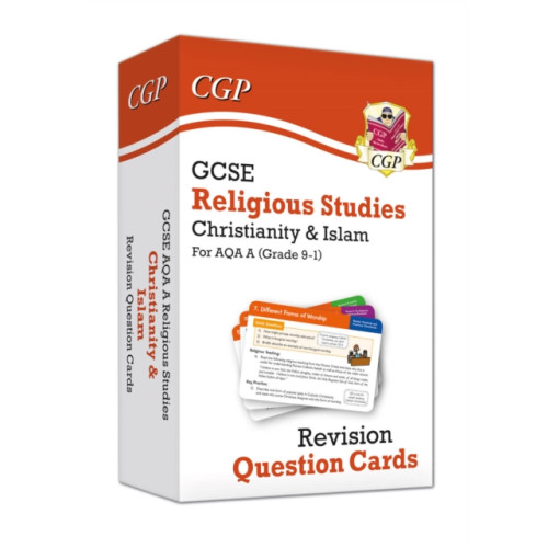 Coordination Group Publications Ltd (CGP) GCSE AQA A Religious Studies: Christianity & Islam Revision Question Cards (inbunden, eng)