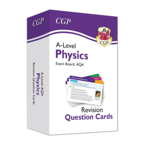 Coordination Group Publications Ltd (CGP) A-Level Physics AQA Revision Question Cards (inbunden, eng)