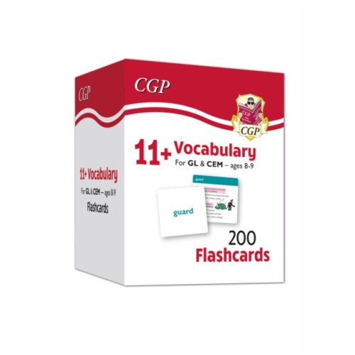 Coordination Group Publications Ltd (CGP) 11+ Vocabulary Flashcards for Ages 9-10 - Pack 1 (inbunden, eng)
