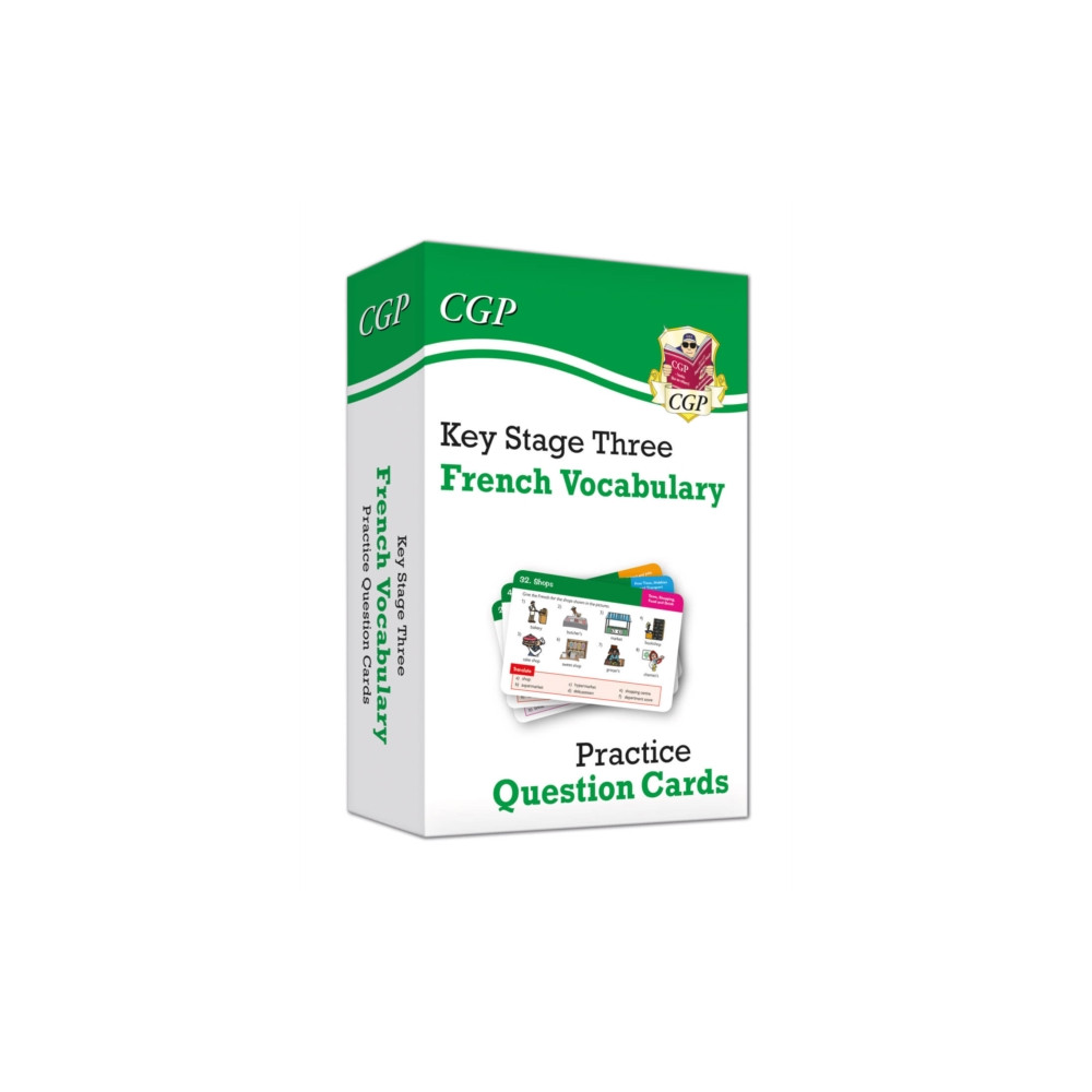 Produktbild för KS3 French: Vocabulary Practice Question Cards (inbunden, eng)